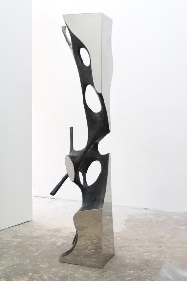 Wolfgang Flad, bronze, bronce, Skulptur, sculpture, Edelstahl, stainless steel