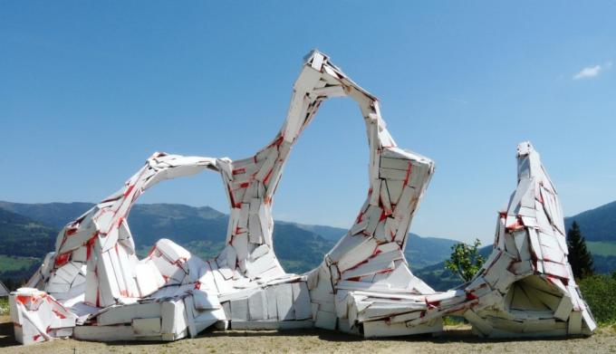 Wolfgang Flad, art-lodge, Skulptur, sculpture